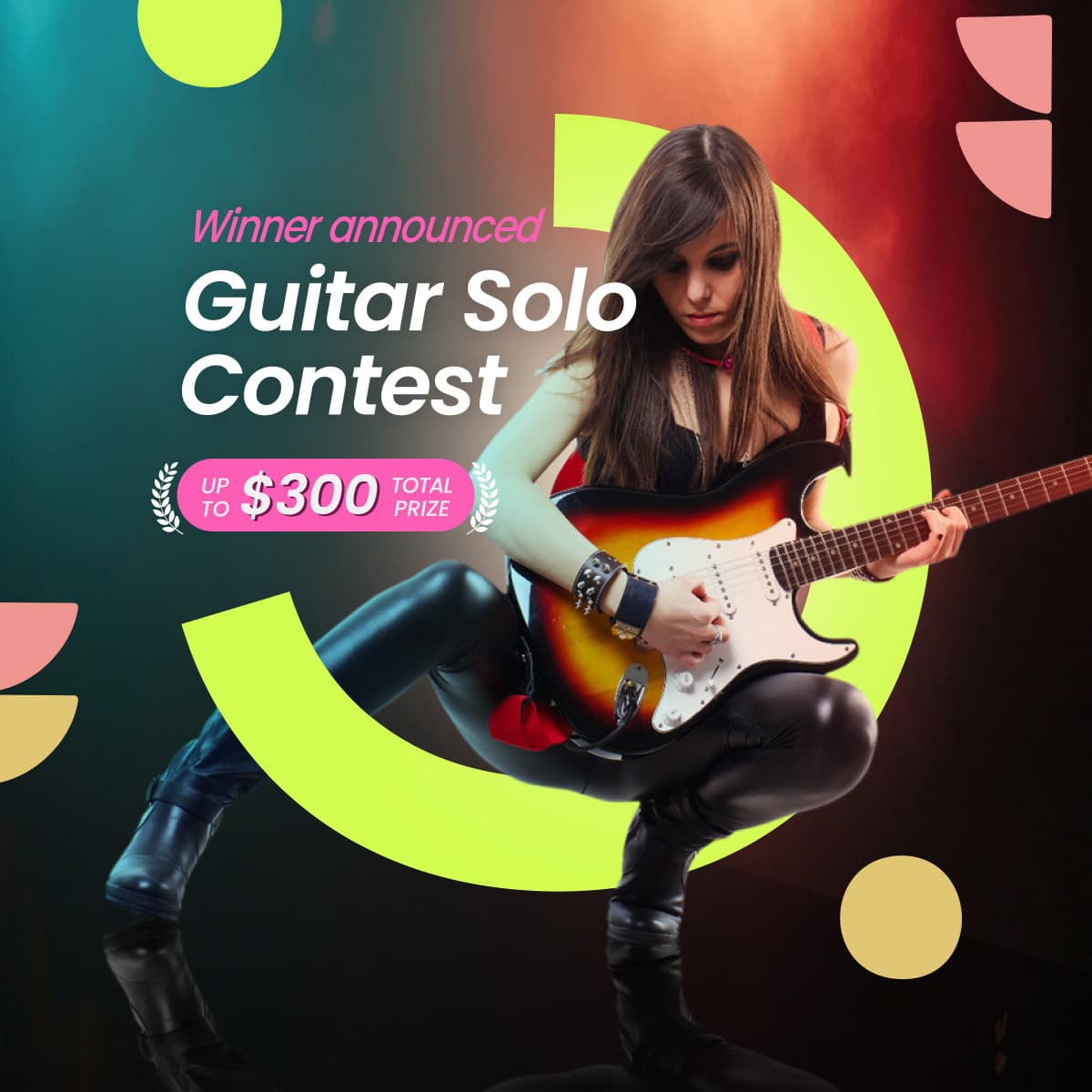 Guitar Solo Contest Winner Announcement!