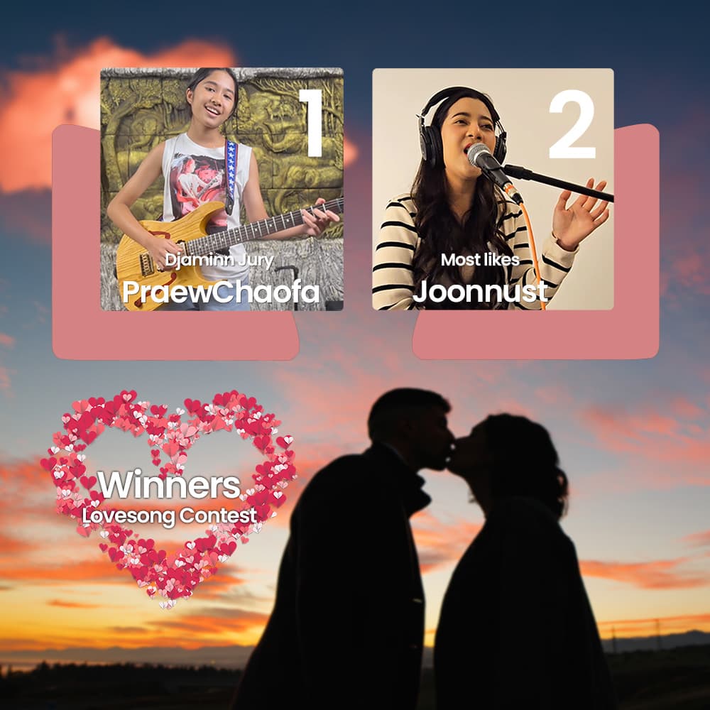 Djaminn love song contest winners