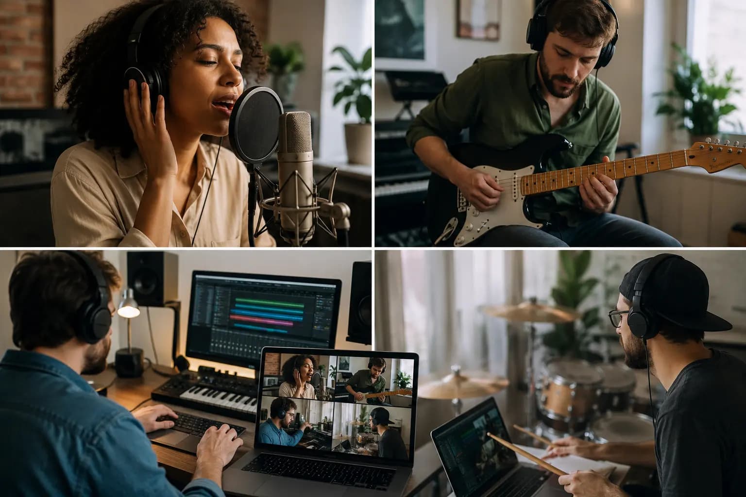 How to Collaborate With Musicians Online