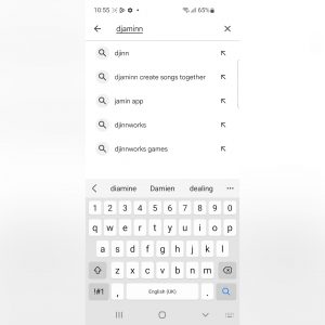 Type Djaminn to find Djaminn on the Playstore - your key to Install Djaminn on Android